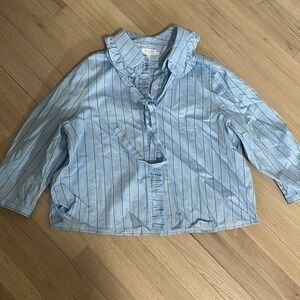 Ted baker | ruffle Oxford | like new | Sz 6